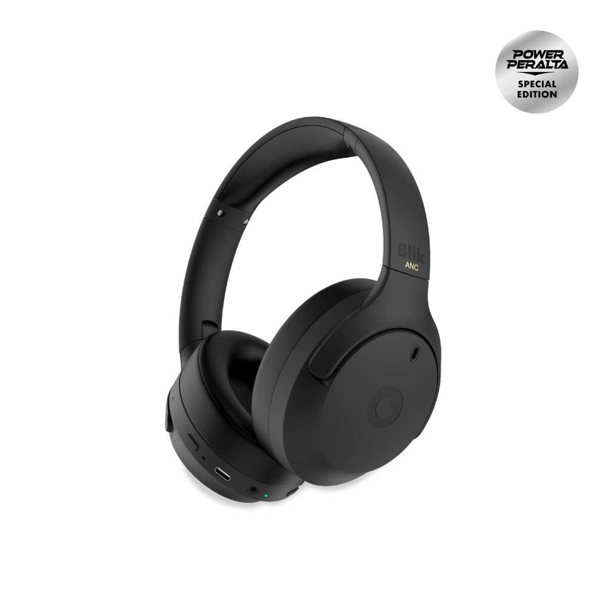 Audífonos Bluetooth Over Ear Blik Powersoul negro