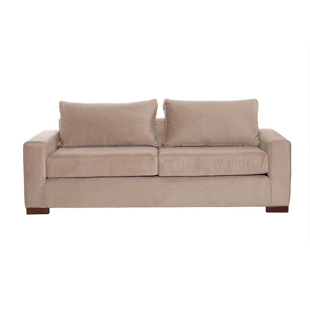 Sofá Cama Latam Home Livorno 3 Cuerpos Beige