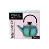 Tetera Doral Diana 0,8 lts.Turquesa