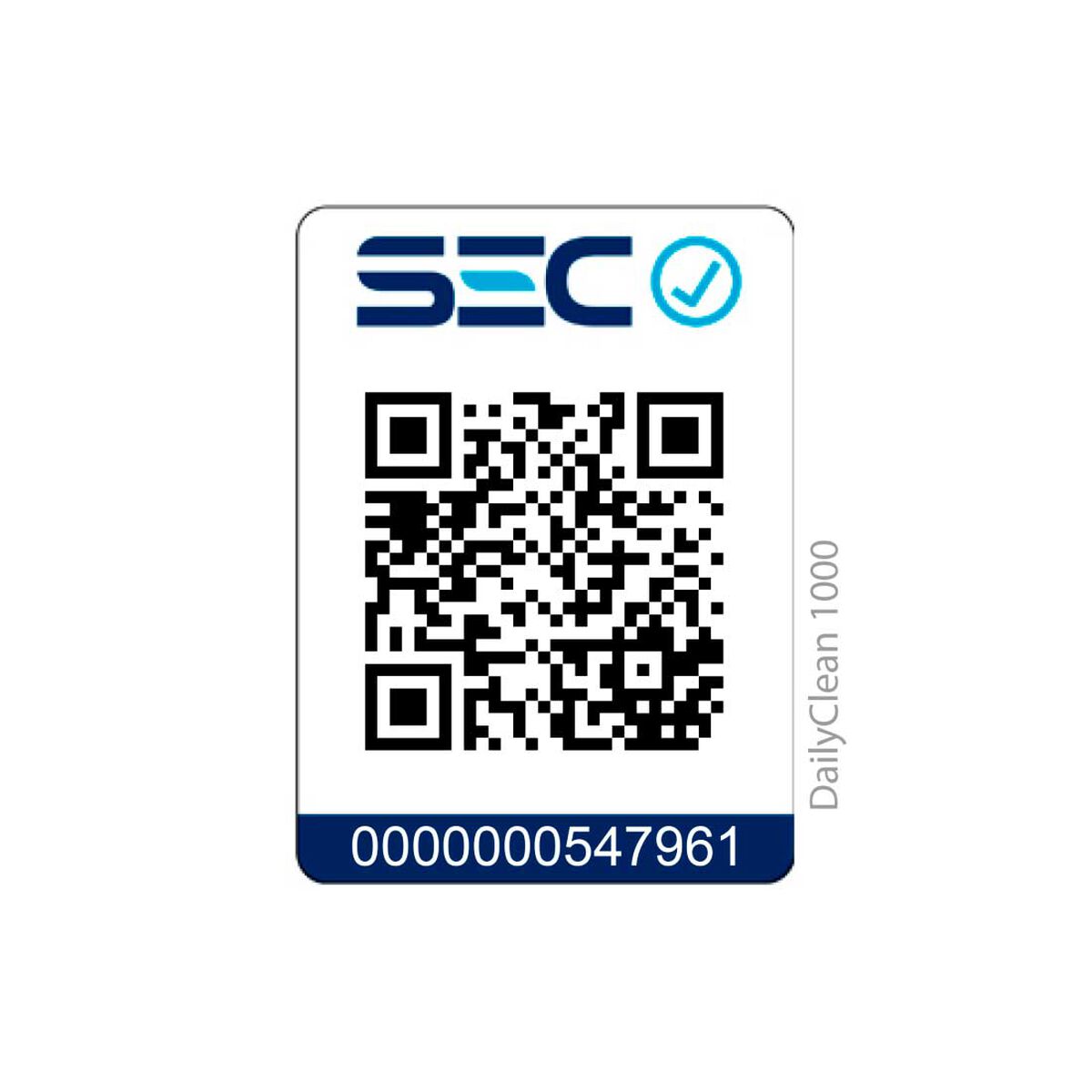 Aspiradora Cenizas Amesti Dealy Clean 1000 Azul