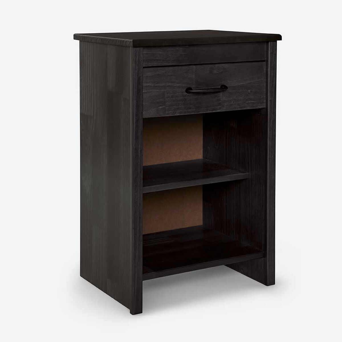 Respaldo + Velador Rosen 1,5 Plazas Maurice Gris