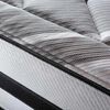 Cama Europea Rosen Base Dividida S&uacute;per King Driven + Respaldo + 2 Veladores Issey Niebla