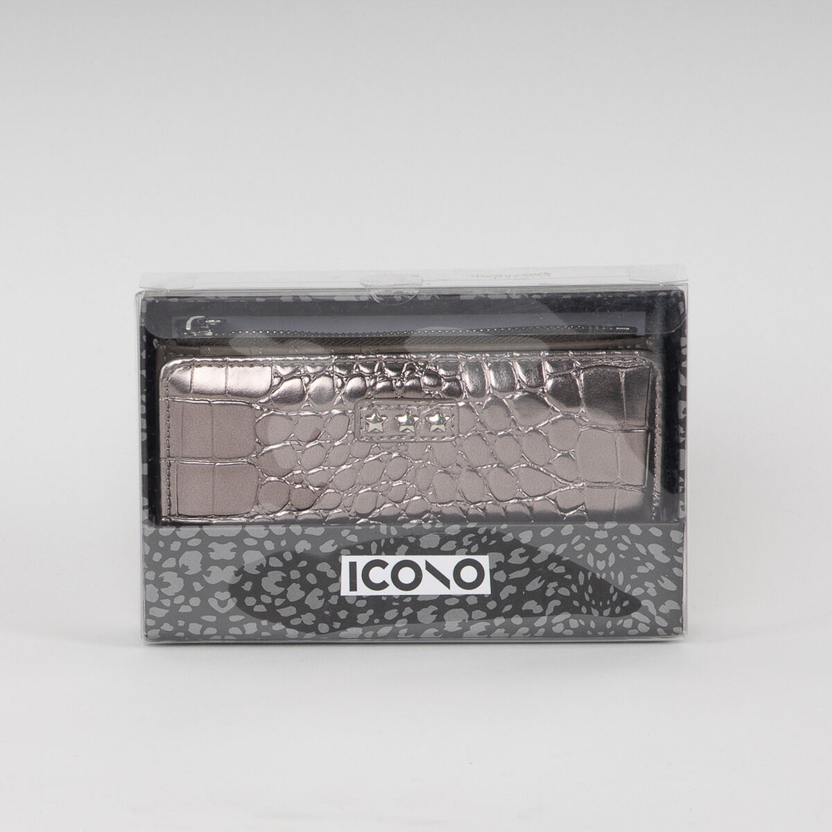 Billetera Plateada Icono