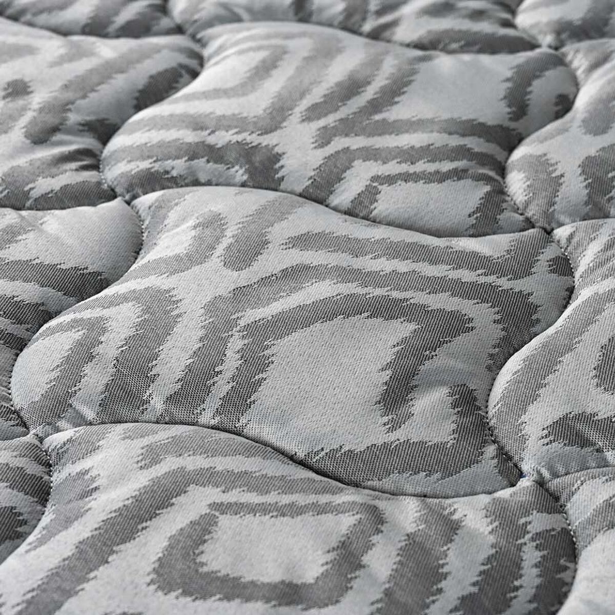 Cama Europea Latam Home 2 Plazas Cannon Gris