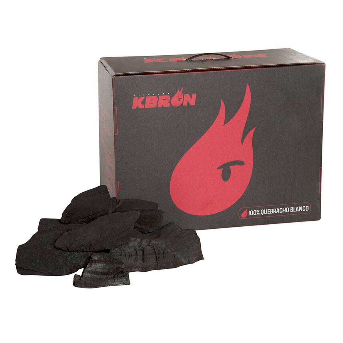 Set Parrillero Wayu Carb&oacute;n + Tabla + Cuchillo Butcher