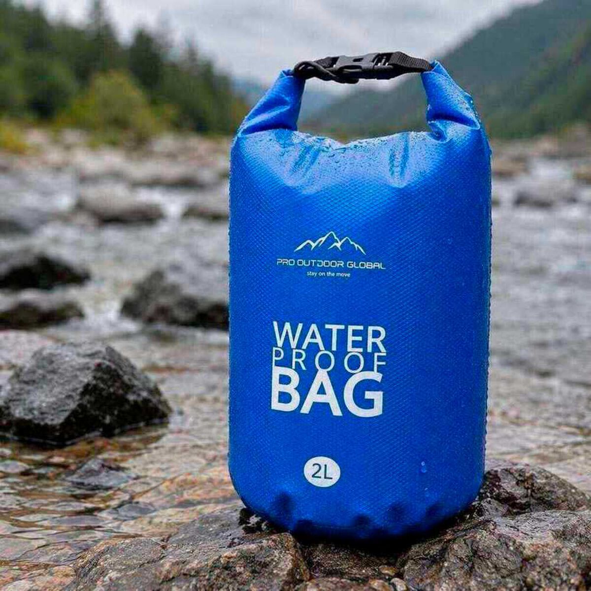 Bolso Impermeable Flotante Outdoor 2L Azul Pro Outdoor