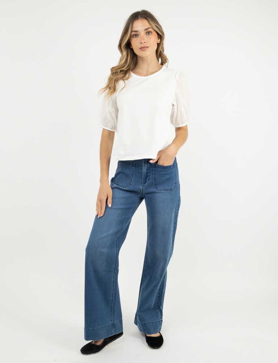 Polera Manga Corta Mujer Zibel