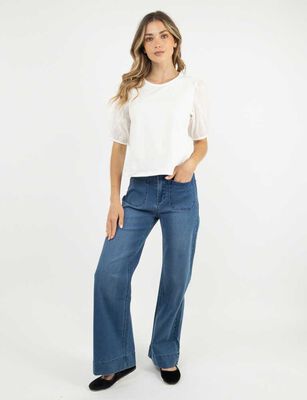 Imagen 2 del producto Polera Manga Corta Mujer Zibel Blanco, Negro, Rosado