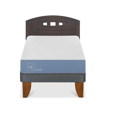 Cama Europea CIC 1 Plaza Excellence + Respaldo Gales