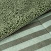 Plumón Coral Sherpa Casanova 2 Plazas Rayas Verde