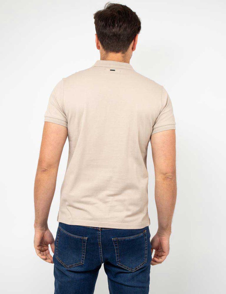 Polera Piqué Manga Corta Hombre Zibel