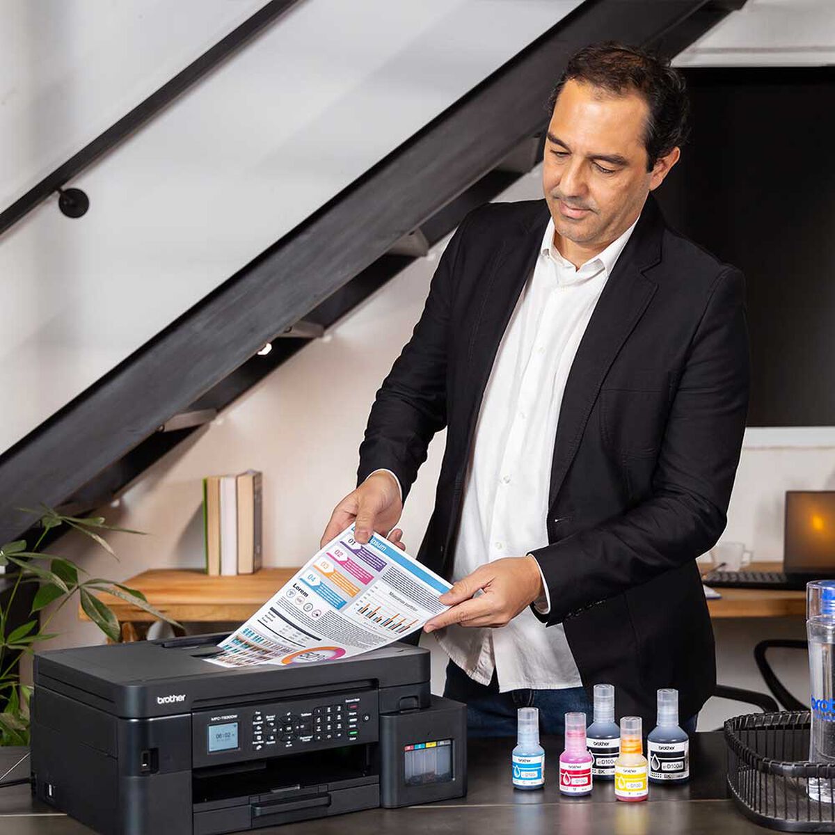 Multifuncional Brother Tinta Continua MFCT930DW Wifi, Fax, D&uacute;plex y ADF