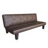 Futón Idetex Praga PU 3 Cuerpos Café