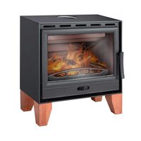 Caldera a Leña Amesti Bernini Boiler Libre Posicion