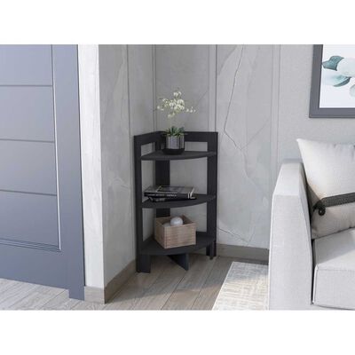 Mesa Auxiliar Esquinera TuHome Riga Wengue