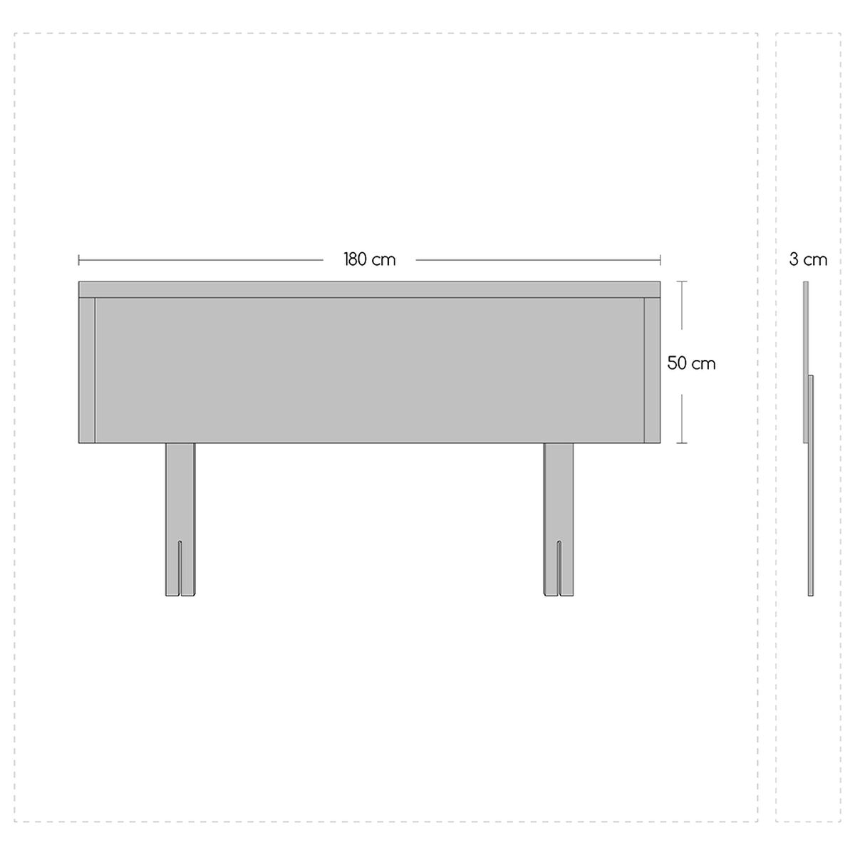 Cama Europea Celta Base Dividida King Carbono + Respaldo + 2 Veladores Pamplona