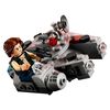 Bloques Star Wars Microfighter: Halcón Milenario 101 Piezas Lego