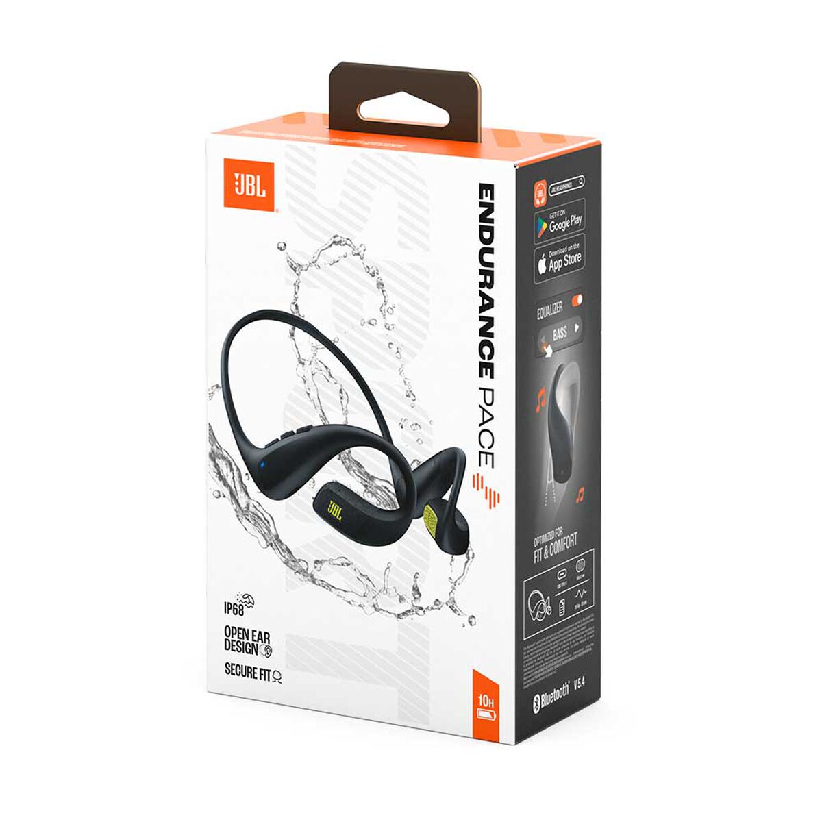 Audifonos Open-Ear JBL   Endurance Pace Negro