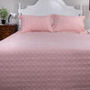 Quilt Doral King Rosa Pastel  Velvety