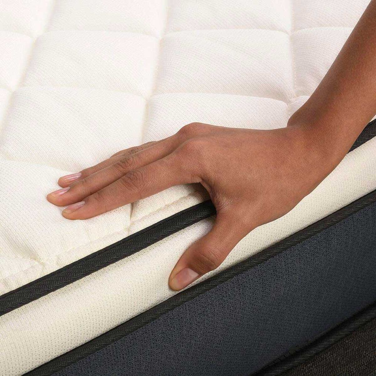 Cama Europea CIC 2 Plazas Excellence Plus + Almohadas Viscoel&aacute;sticas