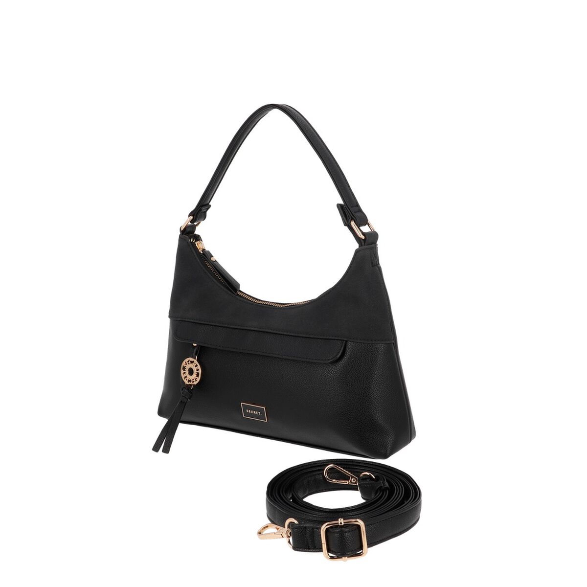 Bandolera Secret Laurens ST6 M Negro