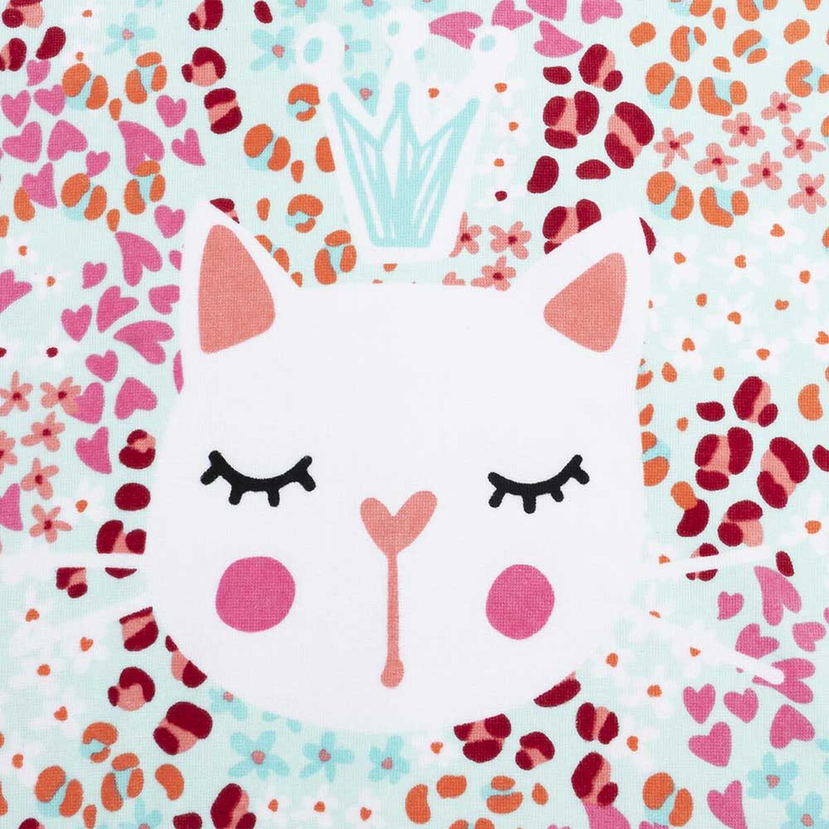 Toalla de Playa Infantil con Capucha Casanova Kids Cat 60 x 120 cm