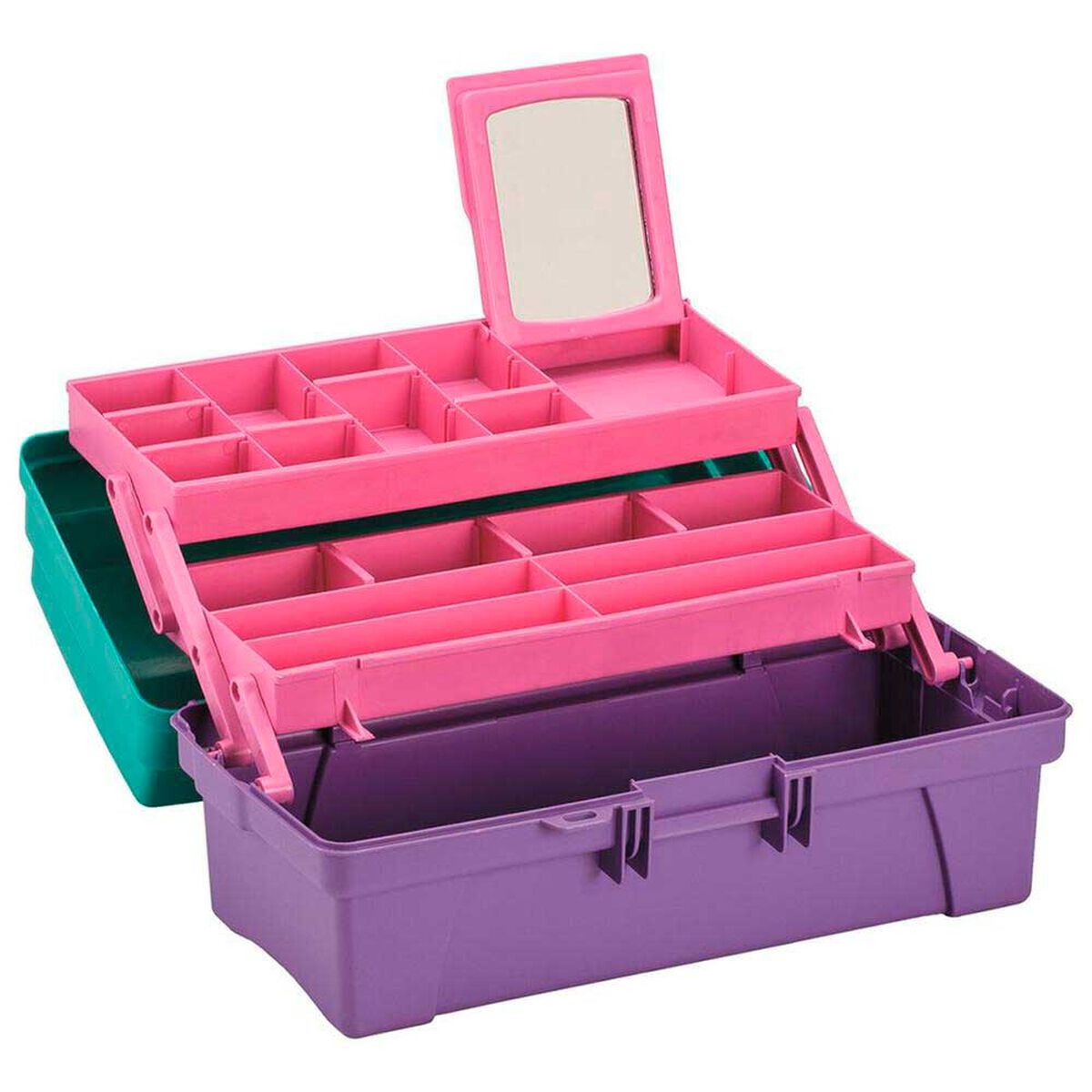 Caja Organizadora Pl&aacute;stica Rimax Rx3436 Verde/Lila