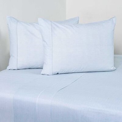 Imagen 1 del producto Juego de Sábanas Elements & Co 2 Plazas 144 Hilos Stripe Sage