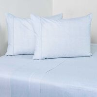 Juego de Sábanas Elements & Co 2 Plazas 144 Hilos Stripe Sage