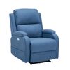 Bergere Reclinable Casanova Power 1 Cuerpo Azul