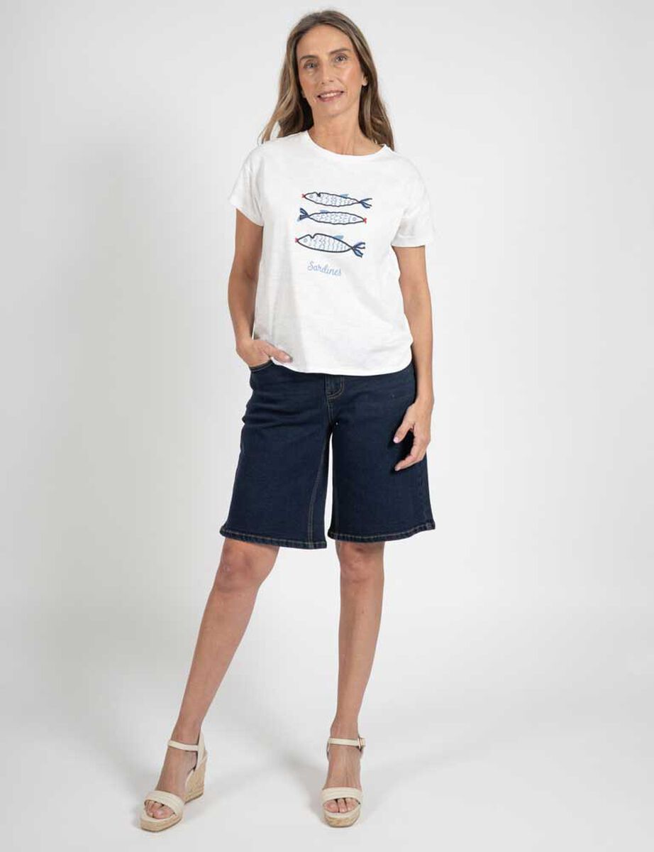 Polera Manga Corta Mujer Portman Club