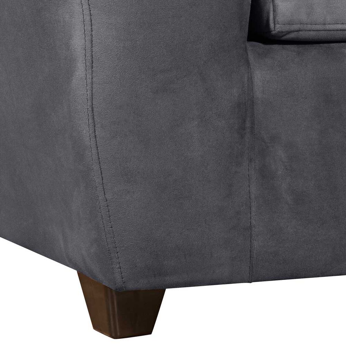 Sofá Mexx Muebles Dubai 2 Cuerpos Gris