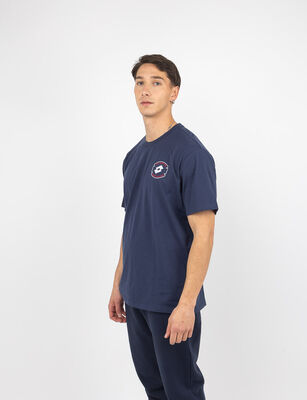 Imagen 1 del producto Polera Deportiva Hombre Lotto Azul, Blanco, Gris Mel