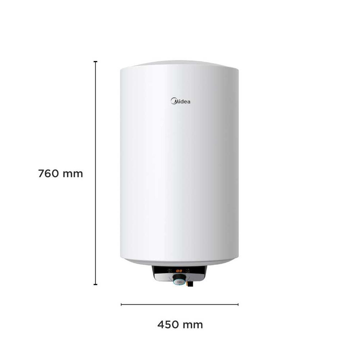Termo Eléctrico Midea MWH80-15EFG[CL]W 80 lts