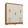 Closet Di Poretti Design Paris 6 Cajones 6 Puertas Caf&eacute;