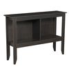 Rack TV Hasta 65" + Librero + Mesa de Arrimo + Mesa de Centro TuHome Essential Wengue
