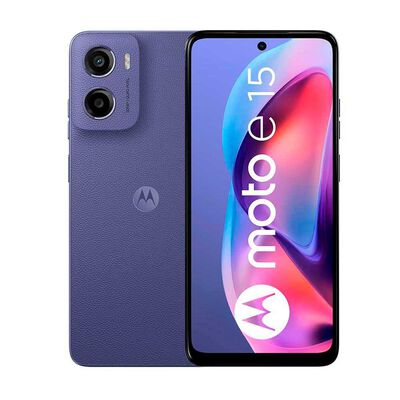 Celular Motorola Moto E15 4G 64GB 6,7" Morado