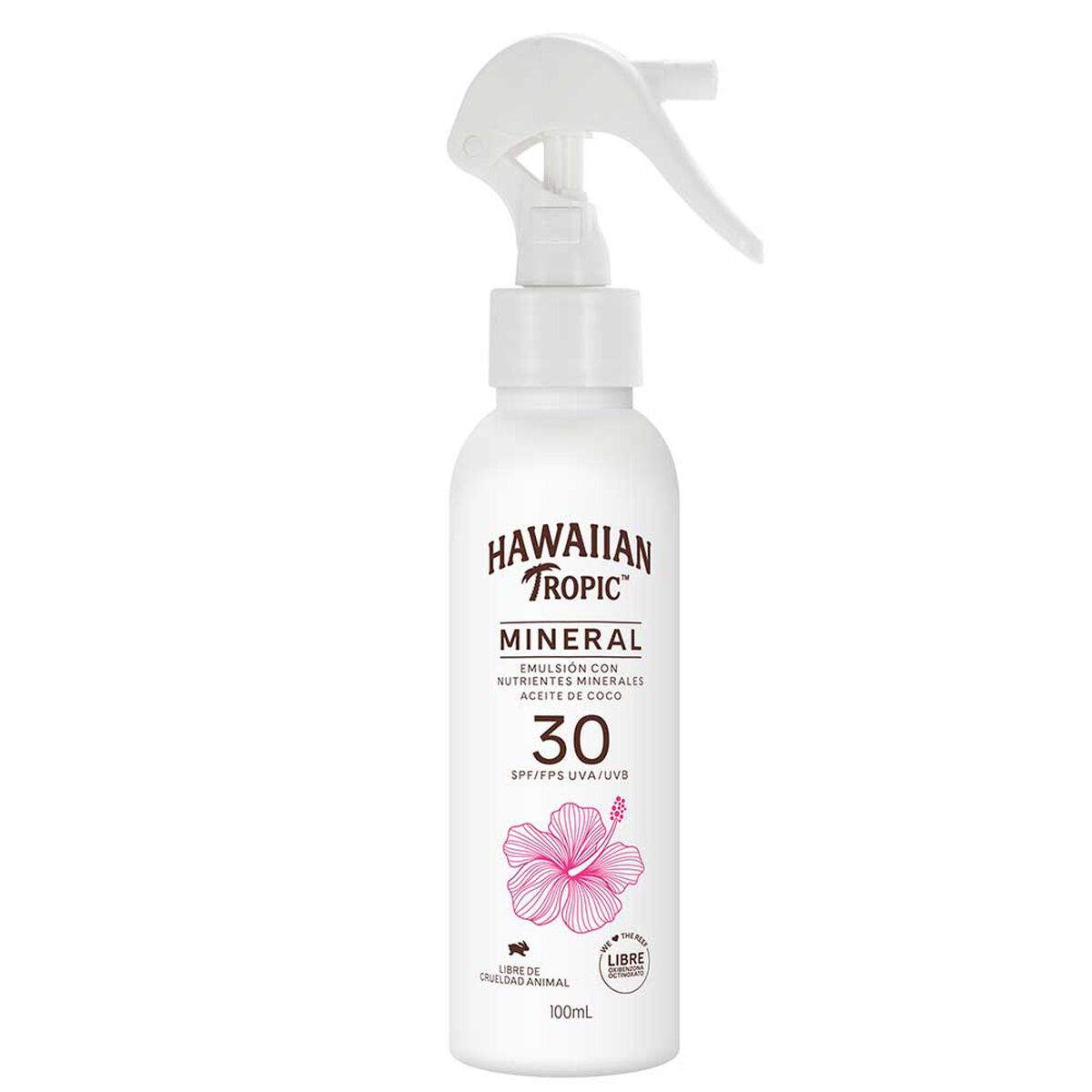 Protector Solar Corporal Mineral, FPS 30, 100 ml, Hawaiian Tropic