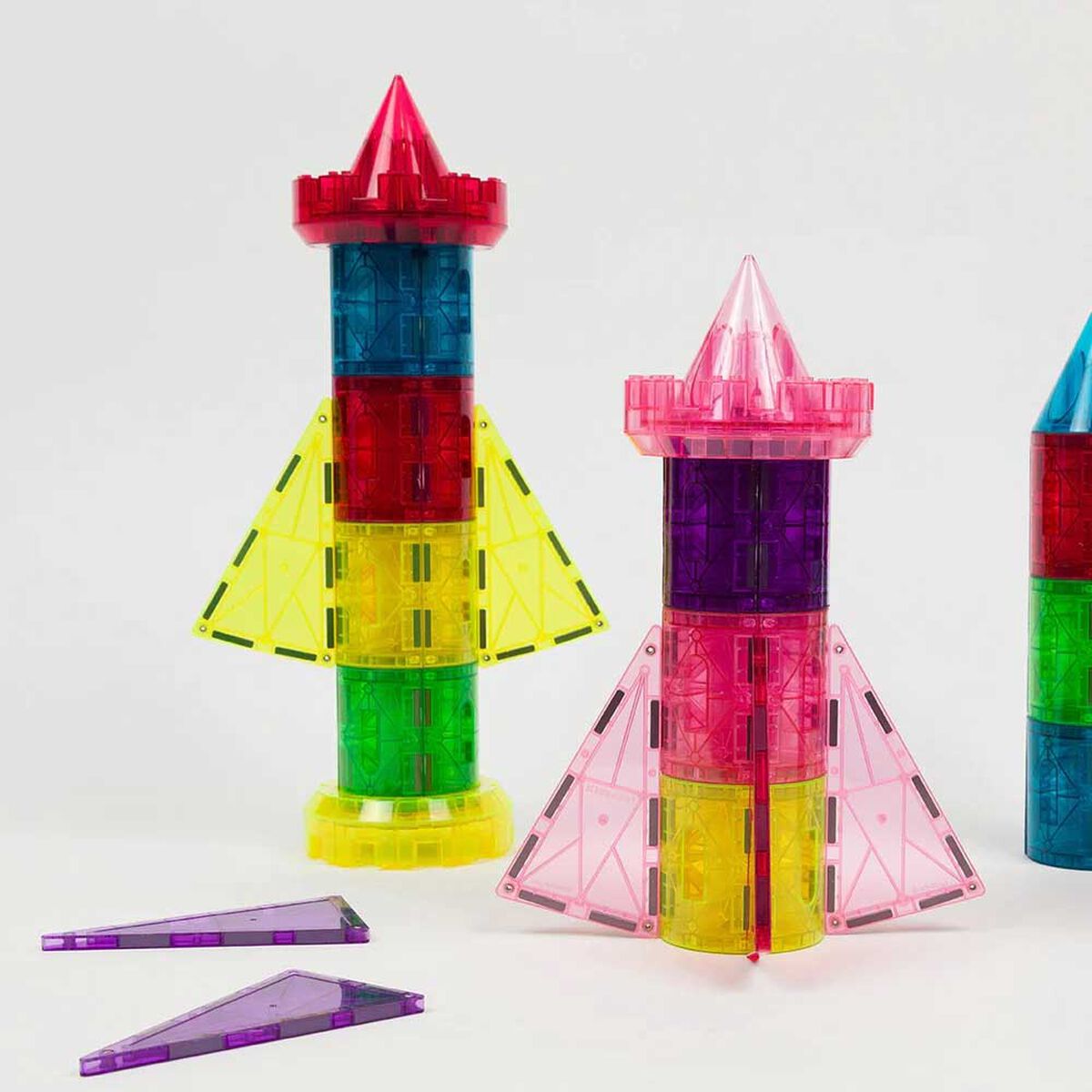 Imanix Rocket Castle 64 Piezas Mágneticas