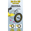 Bicicleta de Equilibrio Convertible Aro 12 y 14 Amarilla