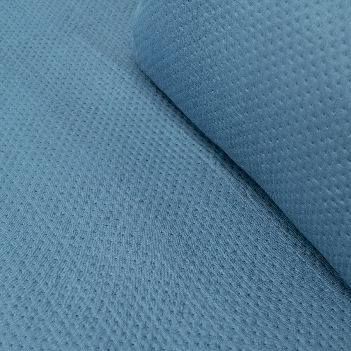 Quilt Doral Boston Lumina 1,5 Plazas Azul