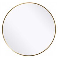 Espejo Metal Vgo para Colgar Circular 70 cm Dorado