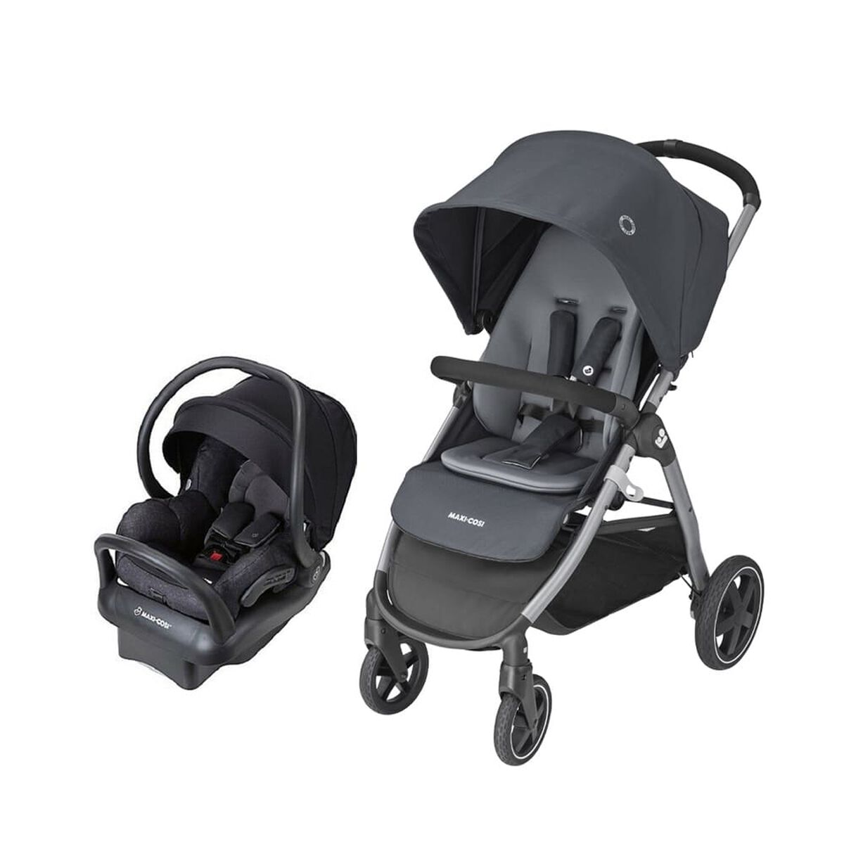 Coche Travel System Gia 4w Essential Graphite