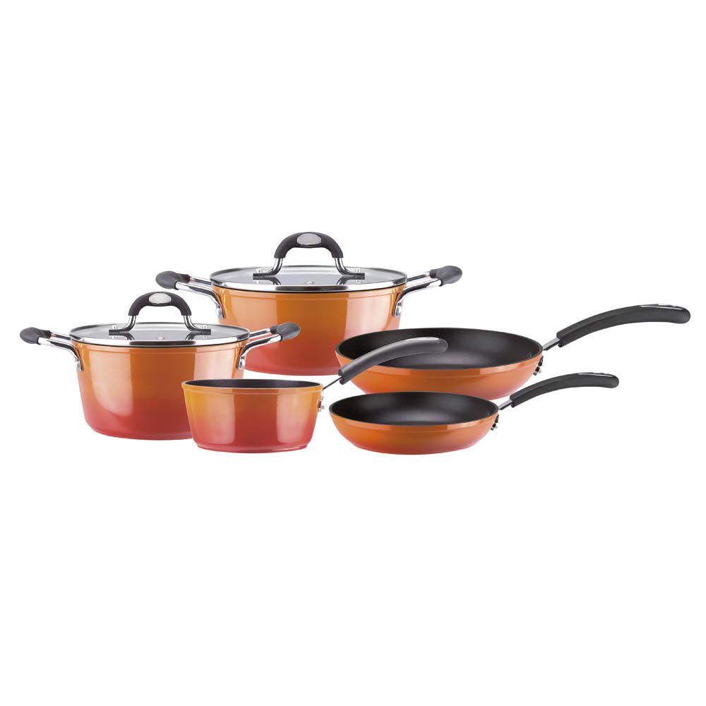 Batería de Cocina Aluminio Marmicoc Fuego 7 Piezas