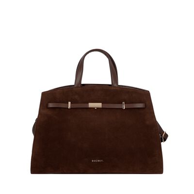 Cartera Tote Secret Etiopia SC7 Mediana Caf&eacute;