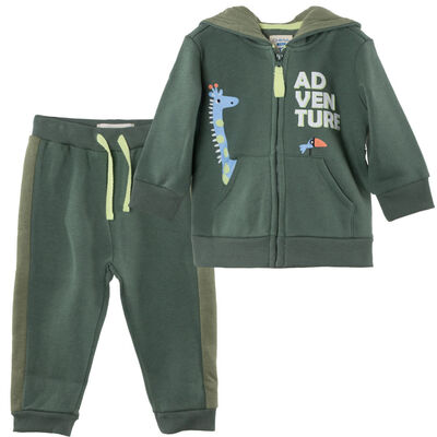 Imagen 1 del producto Conjunto Polerón+Pantalón Chess Baby Verde