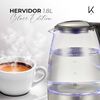 Hervidor El&eacute;ctrico Kitchen-it Glass Edition 1,8 lts.