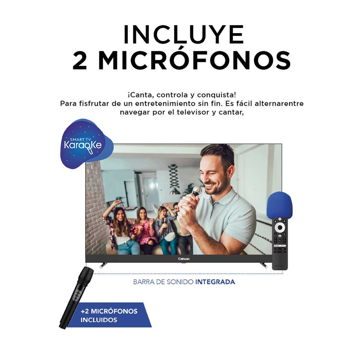 Smart Tv Caixun  Led 50 Uhd 4k Karaoke Google Tv