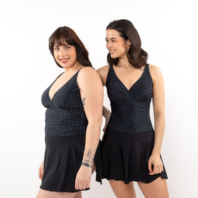 Traje de Ba&ntilde;o Entero Estampado Mujer Portman Club