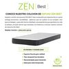 Camarote Latam Home 1 Plaza Zen + Colchón Espuma Madera